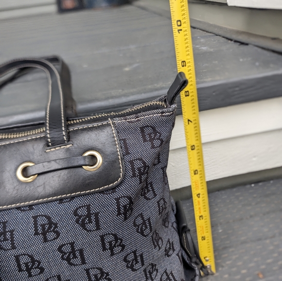 Dooney & Bourke Monogram Tassel Tote - Picture 15 of 16